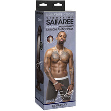 Load image into Gallery viewer, Signature Cocks Safaree Ultraskyn Vibrating Chocolate
