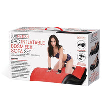 Load image into Gallery viewer, Lux Fetish 6-Piece Inflatable BDSM Sex Sofa Set
