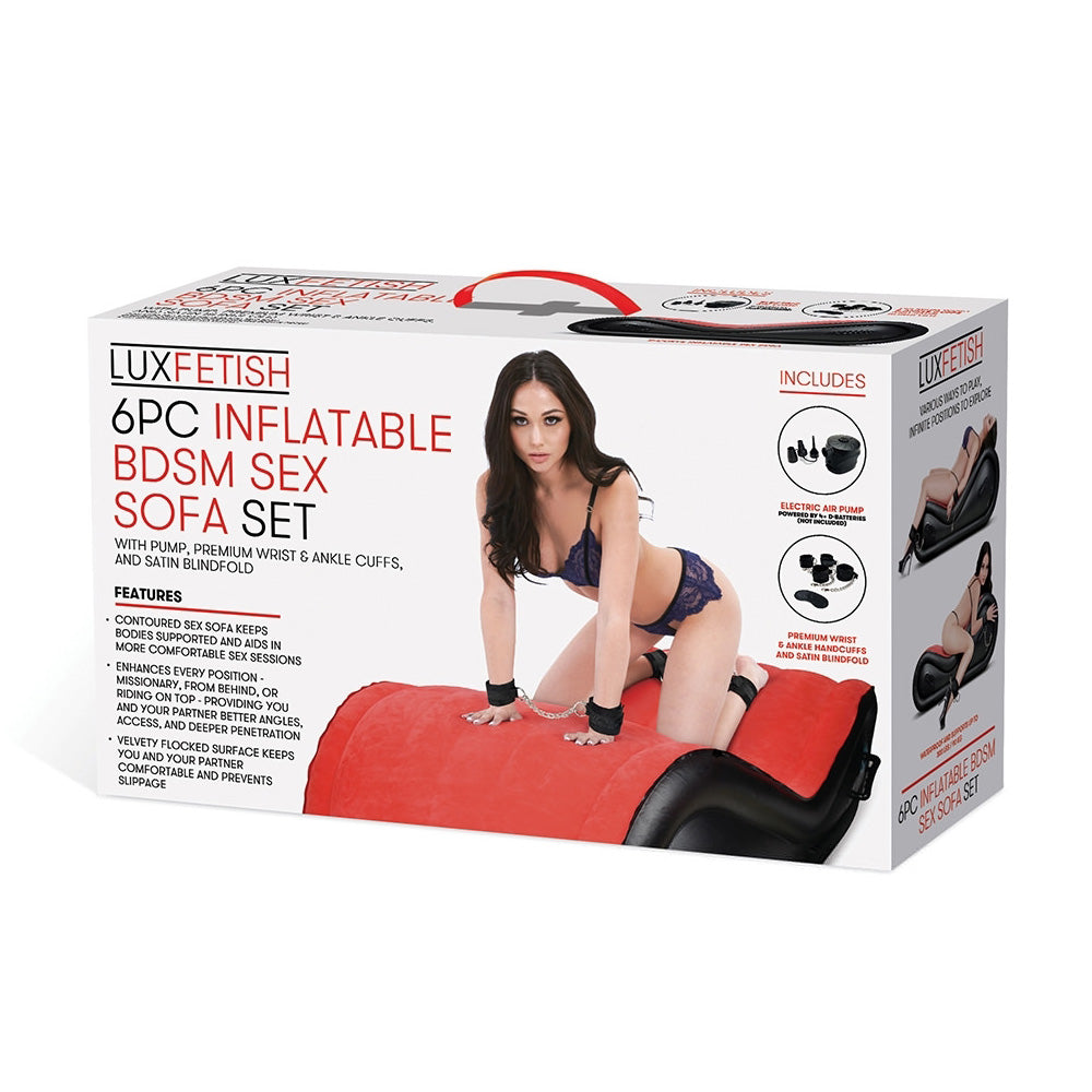 Lux Fetish 6-Piece Inflatable BDSM Sex Sofa Set