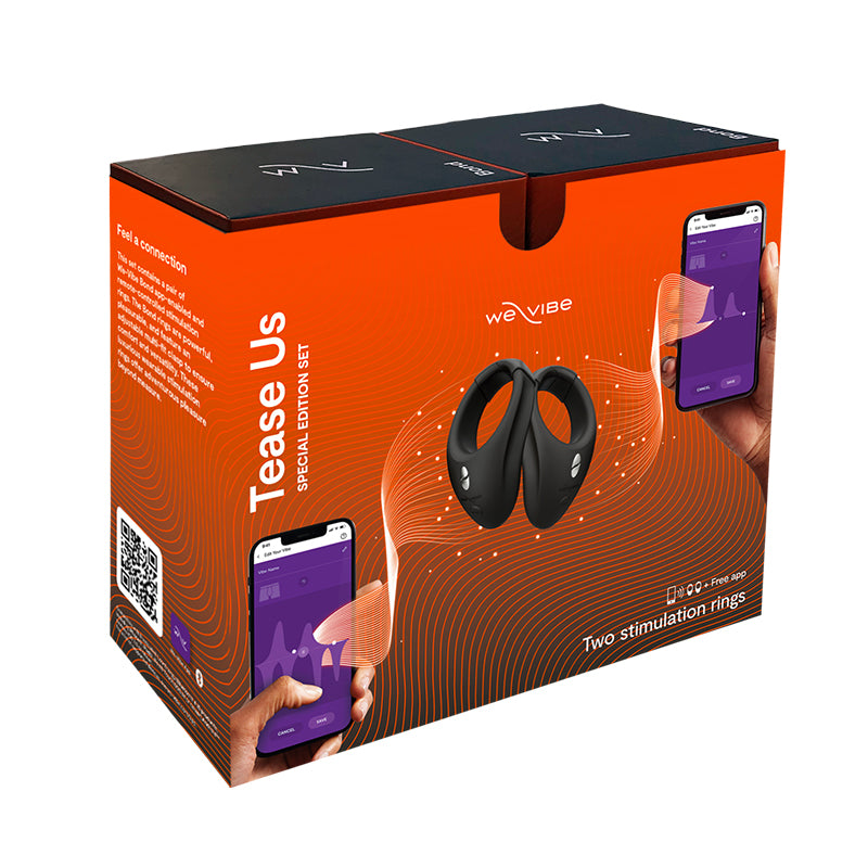 We-Vibe Tease Us Special Edition Set Bond & Bond Black