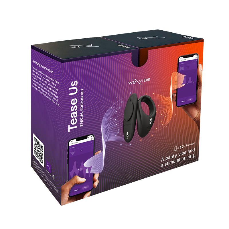 We-Vibe Tease Us Special Edition Set Bond & Moxie Black